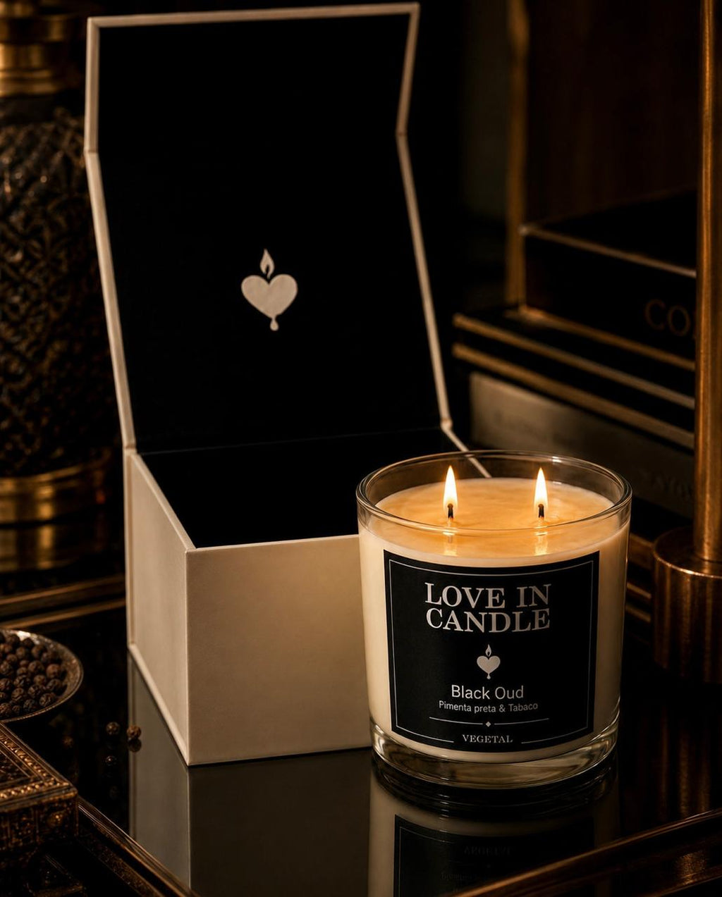 BLACK OUD | Pimenta preta & Tabaco ( OUD imperial)