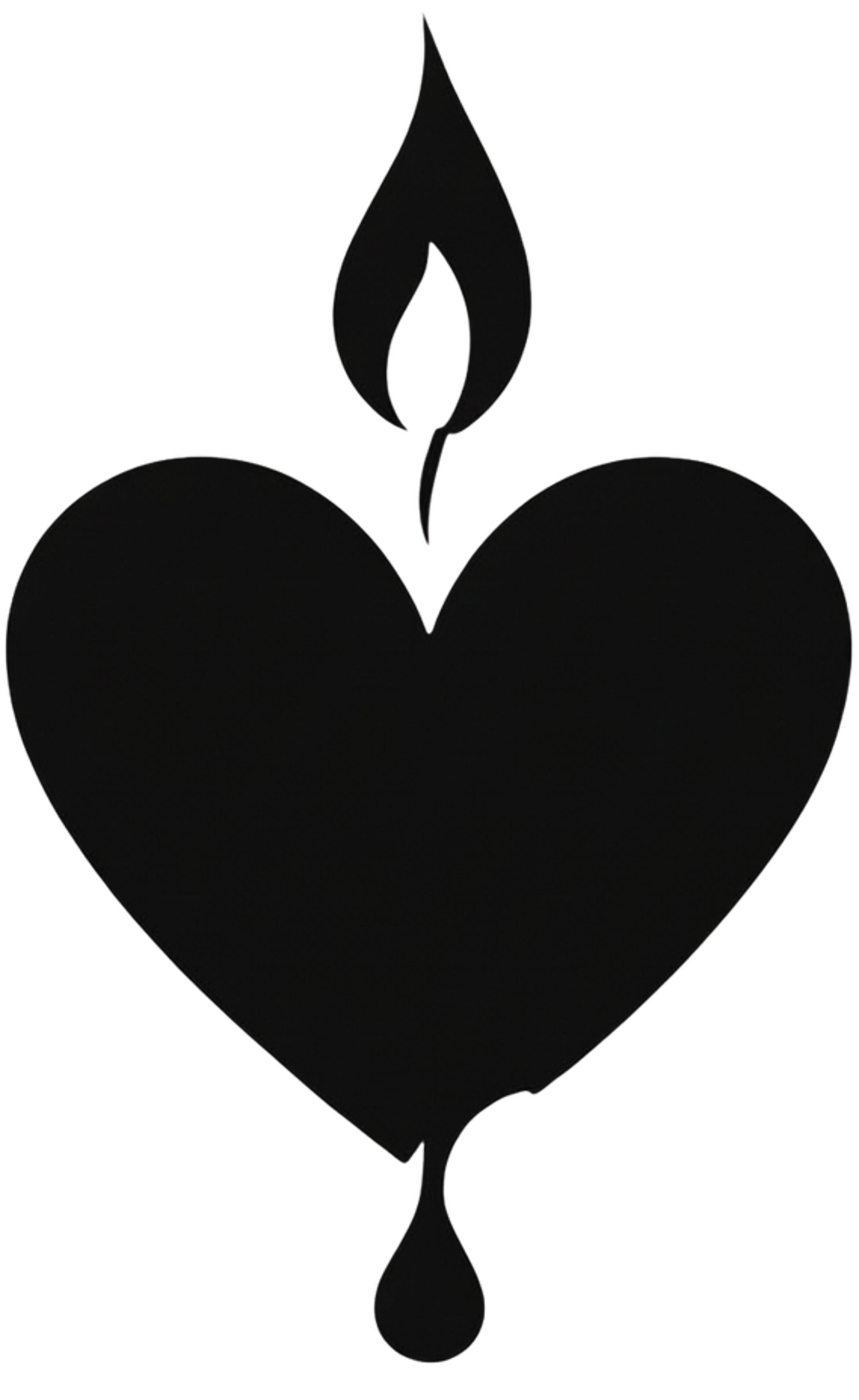 LOVE IN CANDLE