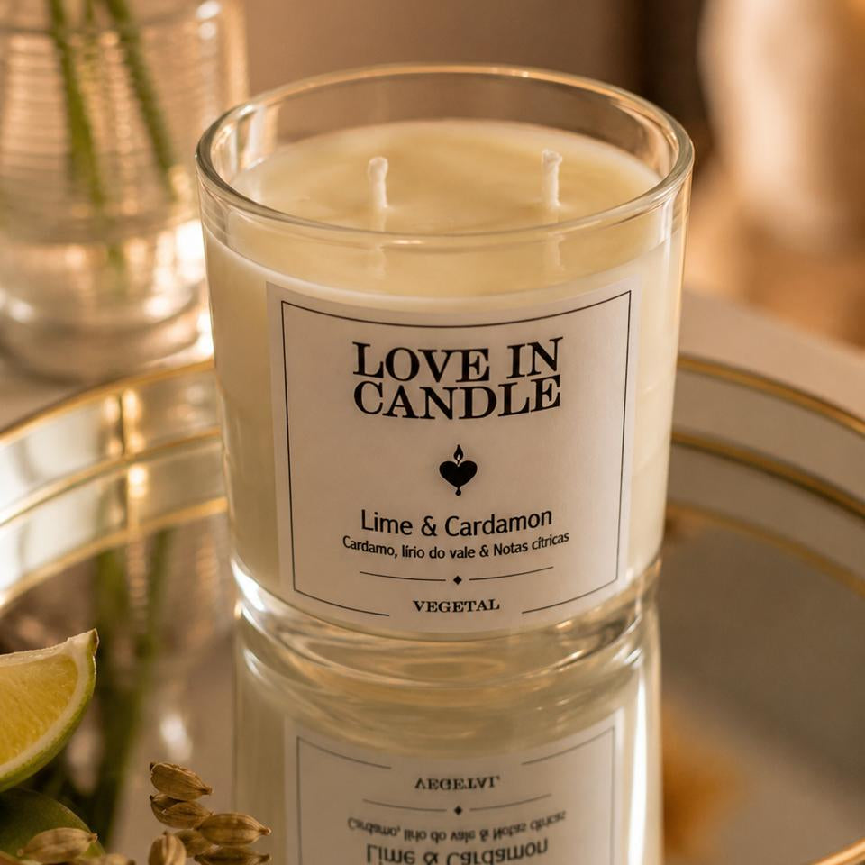 LIME & CARDAMON| Cardamomo, Lírio  Do Vale,& Notas Cítricas