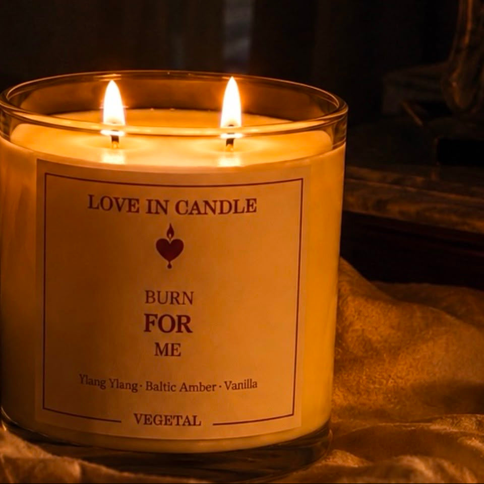 Burn For Me | Ylang Ylang, Baltic Amber & Vanilla