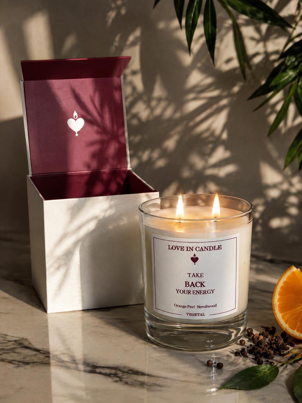 Burn What Blocks You| Lemongrass & Crystal Musk