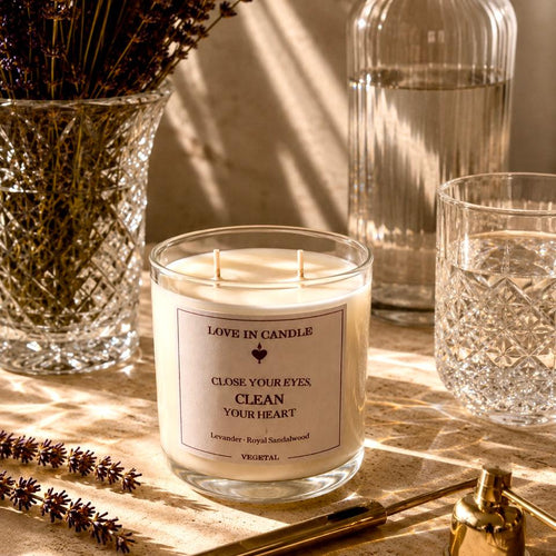 Cllose Your Eyes, Clean Your Heart | Lavander & Sandalwood
