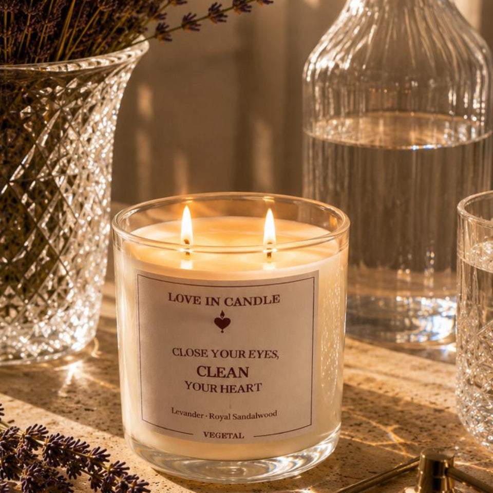 Cllose Your Eyes, Clean Your Heart | Lavander & Sandalwood